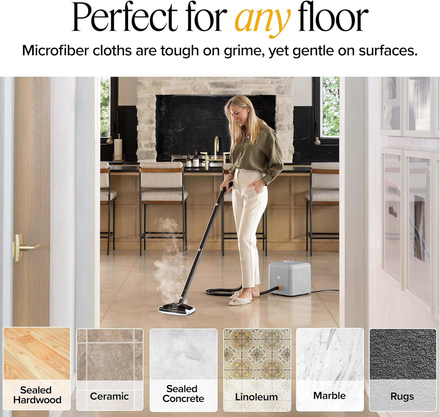 Dupray Washable Microfiber Cloths, Accessories Pack of 10