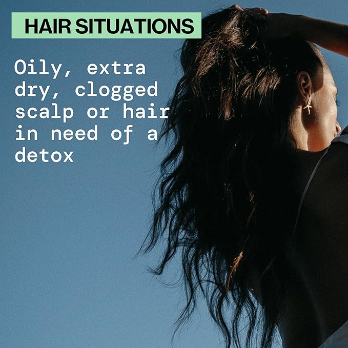 Pacifica Rosemary Mint Scalp Detox Shampoo – Clarifying Shampoo for Dry Flaky Scalp, Removes Buildup & Excess Oil, Invigorating Rosemary + Mint Clean Beauty Vegan Dermatologist Tested