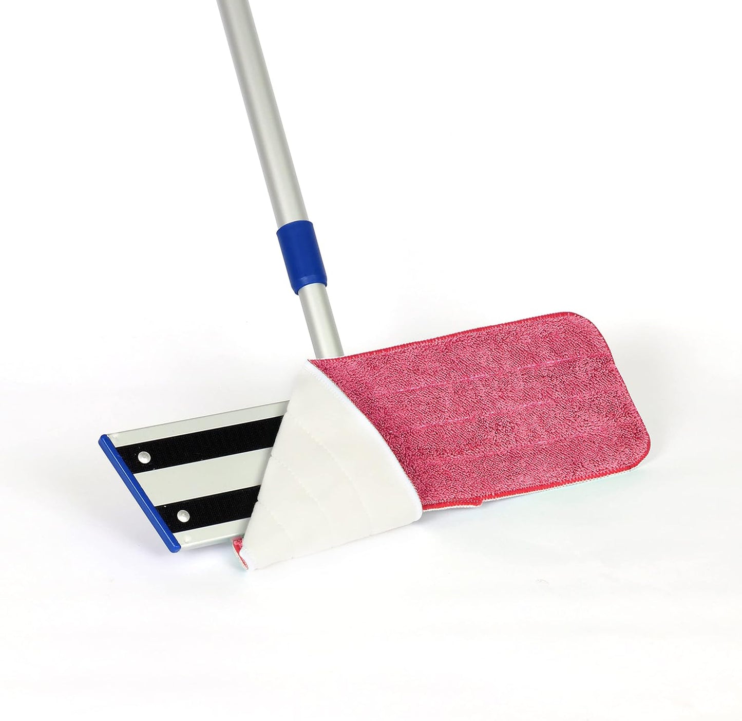 Arkwright Spray Mop Replacement Pads - (Pack of 12) Bulk Microfiber Flat Dry and Wet Refill Mop Pads Floor Cleaning, Compatible with Bona and Rubbermaid, Fits All Mop Heads, 18 in, Red