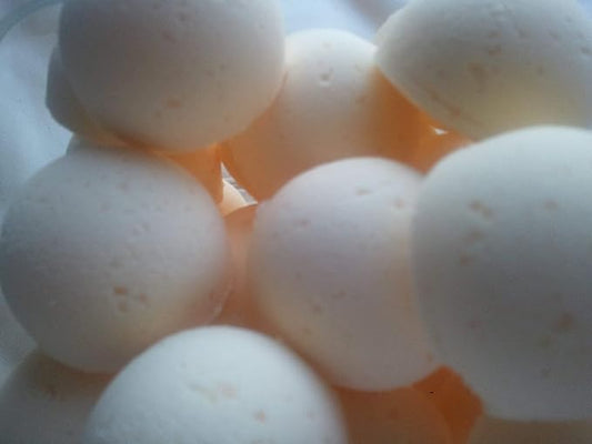 Spa Pure Amber Patchouli Bath Bombs: Made in USA with Shea Butter, Ultra Moisturizing ..Great for Dry Skin, All Skin Types (14 Count) Pack of 1