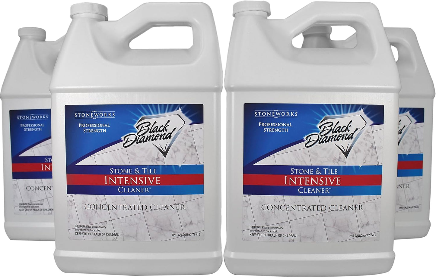 Black Diamond Stoneworks Stone & Tile Intensive Cleaner: Concentrated Deep Cleaner, Marble, Limestone, Travertine, Granite, Slate, Ceramic & Porcelain Tile.
