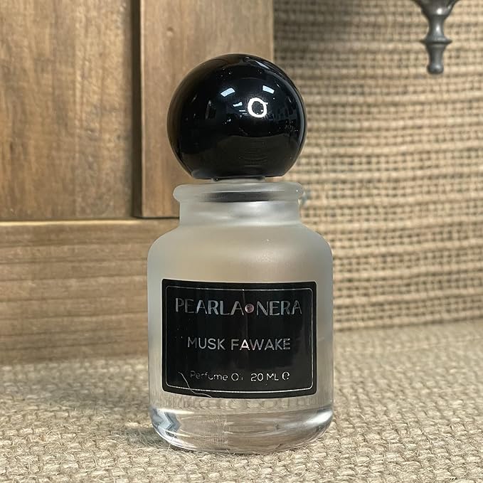 LOVELY OUD EBONY, Vanilla Perfume Arabian Bakhoor Oud Infusion with Sultry Musk and Leather (Arabic Perfume For Women) .68 Fl Oz