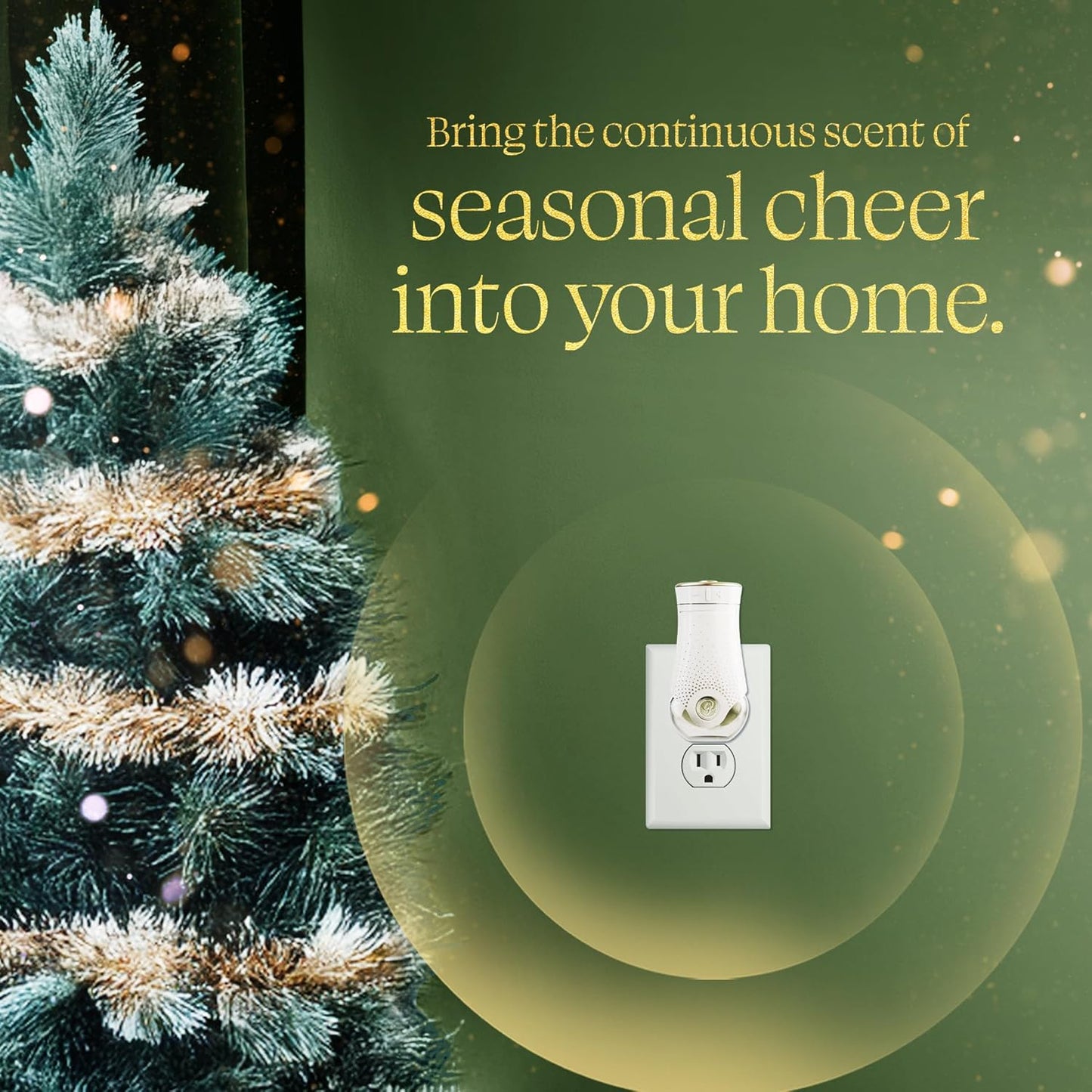 Glade PlugIns Refills Air Freshener, Balsam & Spruce, Scented and Essential Oils for Home and Bathroom, 0.67 Fl Oz, 5 Count