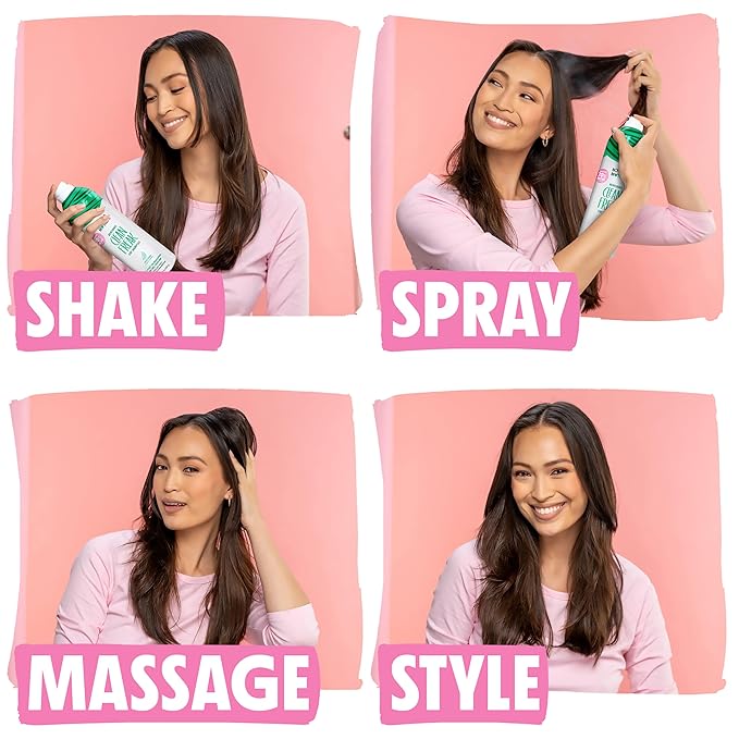 Not Your Mother's Value Pack Clean Freak Refreshing Jumbo Dry Shampoo (2-Pack) - 12 oz Each - 70% More to Instantly Absorb Oil and Refresh Hair Between Washes - Fresh Citrus - For All Hair Types
