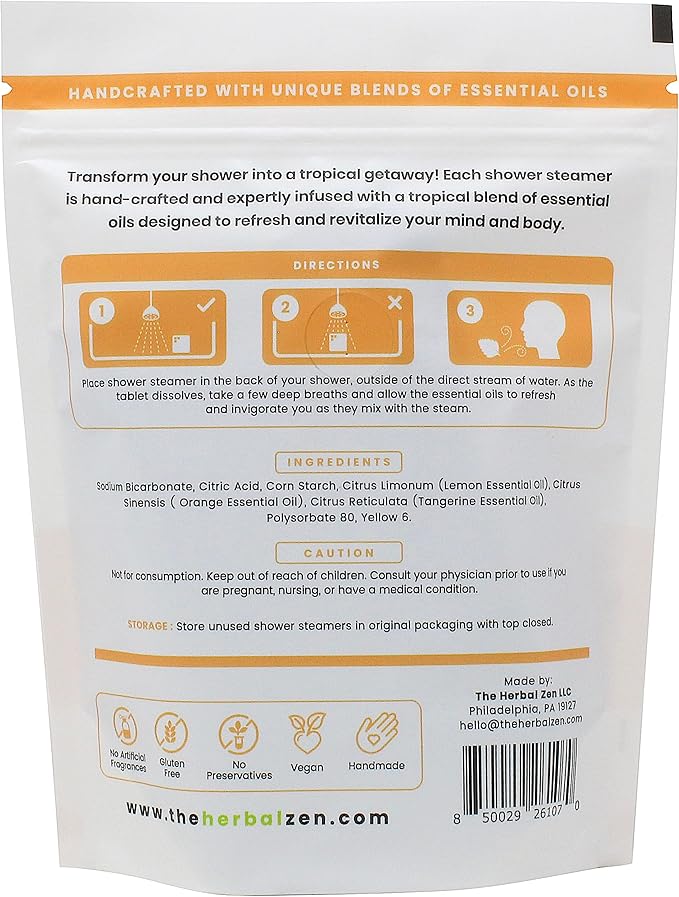 Aromatherapy Shower Steamers Gift Set, Shower Bombs Made in The USA, Relaxation Gift for Women, Lavender Shower Steamers for Women, Eucalytus Shower Steamer, Mothers Day Gifts