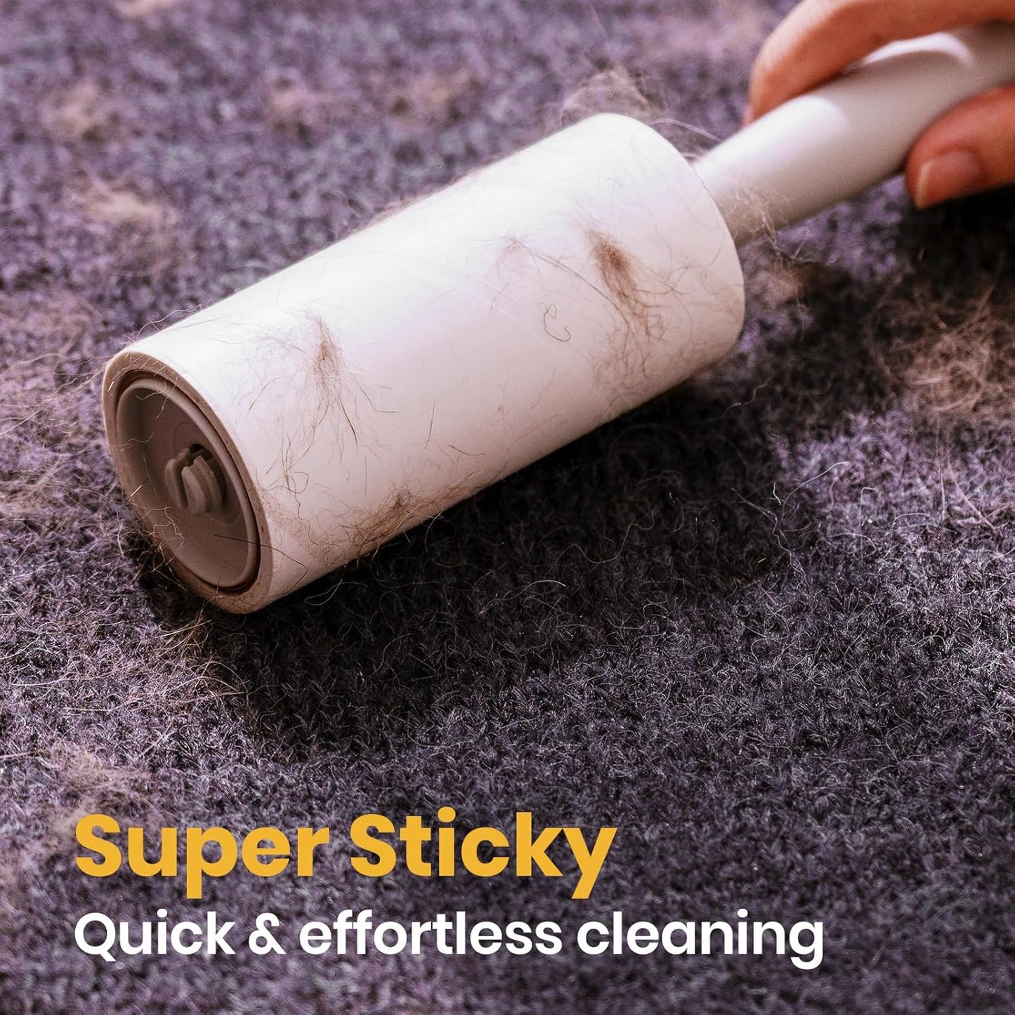 DELOMO Lint Roller 1,000 Sheets (5 Rollers + 5 Refills) - Lint Rollers for Pet Hair Extra Sticky, Mega Value Pet Hair Removal Tool for Clothes/Couch/Furniture/Car - Keep Your Home Tidy