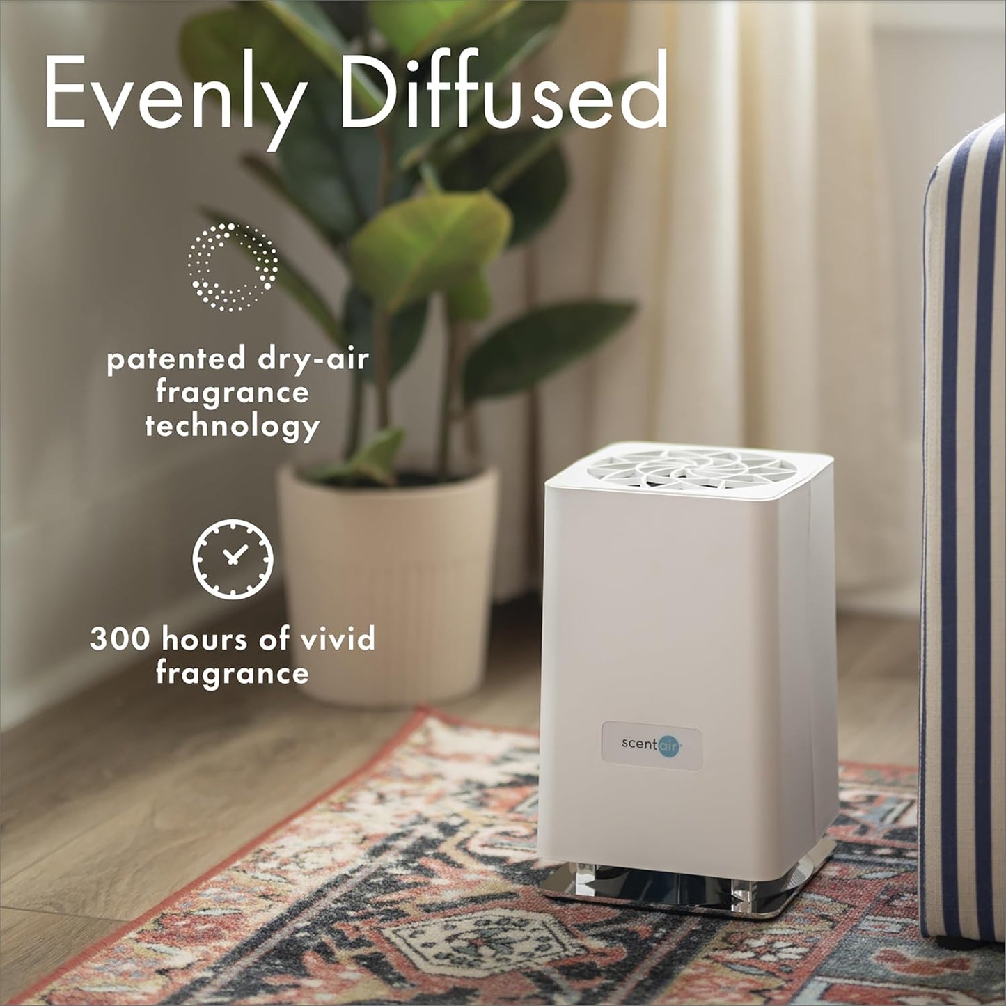 ScentAir Whisper Home Monthly Plug-in Refill, Fragrance Cartridge for Home and Office, Emerald Meadows Pet Calming