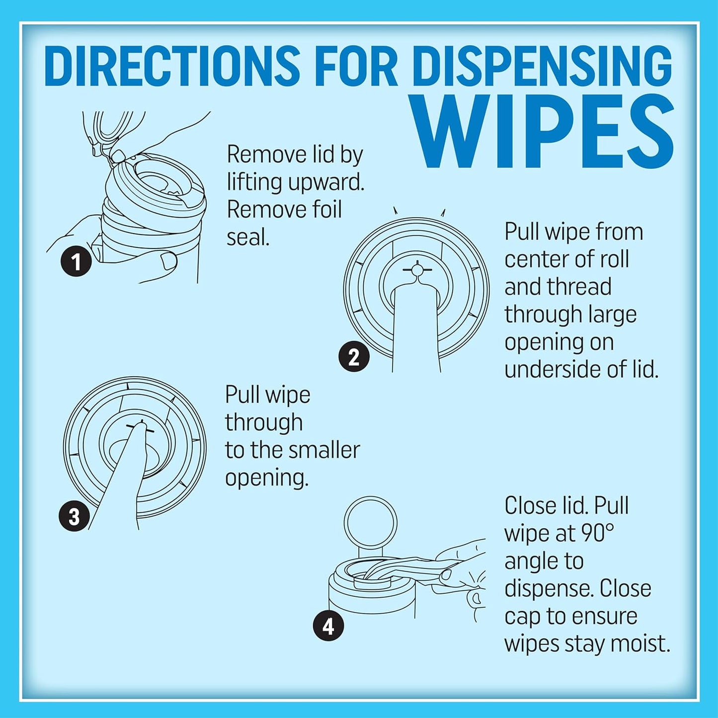 MiracleWipes for Microwaves and Cooktops, Easily Removes Food and Grime Buildup, Safe and Convenient Stove Top Cleaner, Great for Home and Kitchen Use - 30 Count