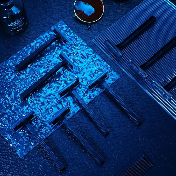 200Pcs Twin Blade Disposable Razors With Clear Safety Cap, Stainless Steel Disposable Razors, Men Bulk Plastic Shaver, Multipurpose Portable Manual Shaver for Bathing Hotel Travel