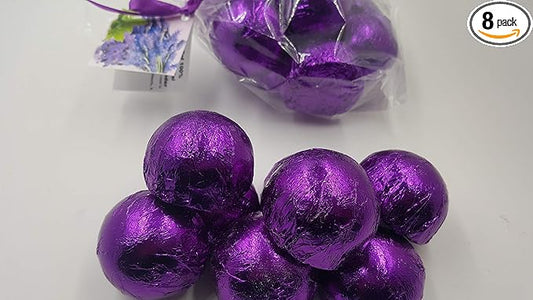 8 TRANQUILITY Aromatherapy Shower Bombs 1.6 oz each with 100% Natural/Organic Essential Oils - Transform Your Shower - Transform Your Mood (TRANQUILITY)