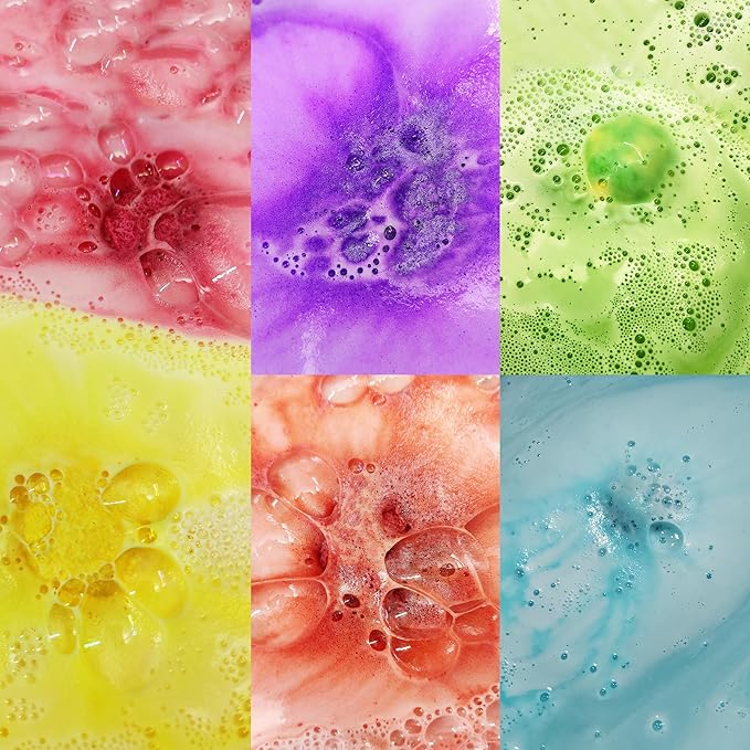 Mothers Day Bath Bomb Gift Set - 42 Moisturizing Bath Bombs for Women & Men! Birtday Gift Bath Bombs Ideal Gift Set! 100% Natural, Sulfate & Paraben Free