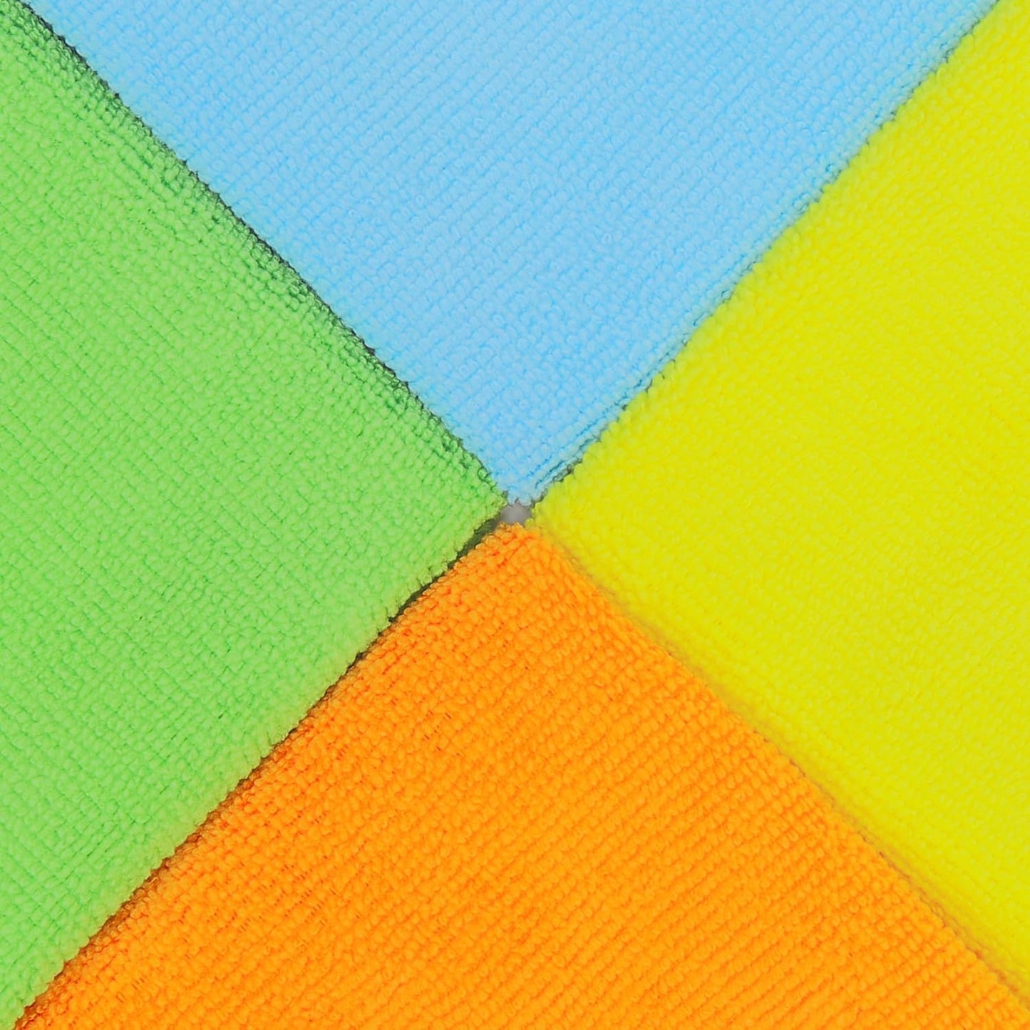 Simple Houseware Microfiber Cleaning Cloth 20 Pack, 12" x 16", 4 Colors