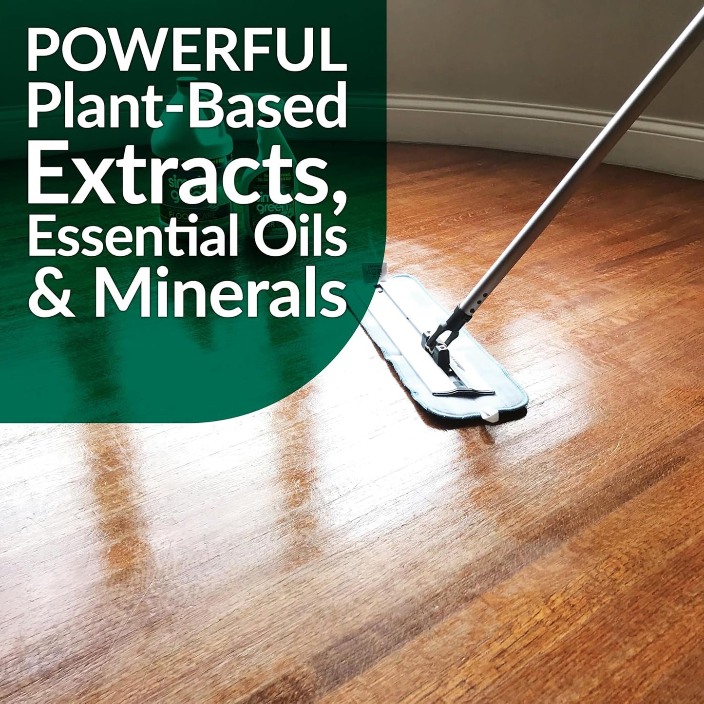 Simple Green Multi-Surface Floor Care - Cleans Hardwood, Vinyl, Laminate, Tile, Concrete and Other Wood - pH Neutral Floor Cleaner 1Gal
