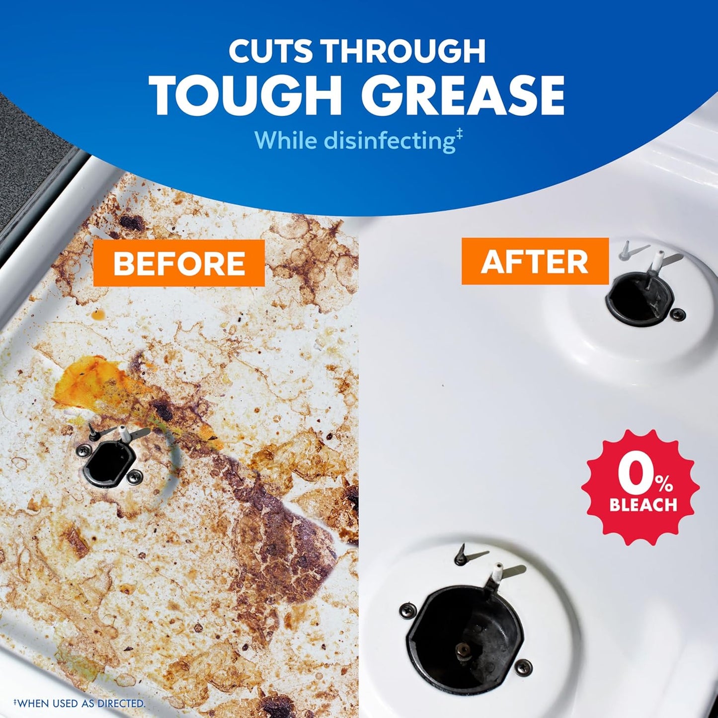 Lysol Pro Kitchen Spray Cleaner and Degreaser, Antibacterial All Purpose Cleaning Spray for Kitchens, Countertops, Ovens, and Appliances, Citrus Scent, 22oz (Pack of 2)