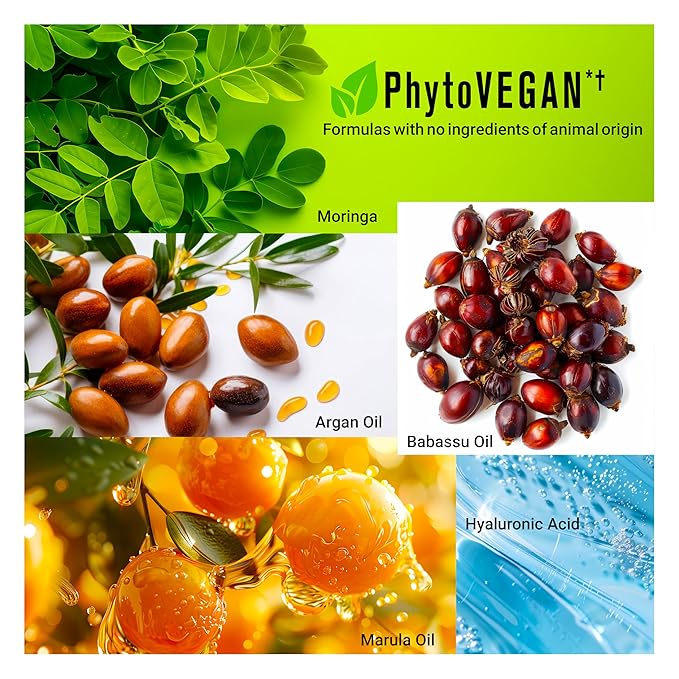 Hydrating Hair Oil Capsules – Leave-In Serum for Dry Damaged Hair, Color-Treated Hair w/ Argan, Hyaluronic Acid & Ceramides | Mineral Oil, Alcohol & Paraben Free, Vegan | Frizz Control & Shine | 15Ct