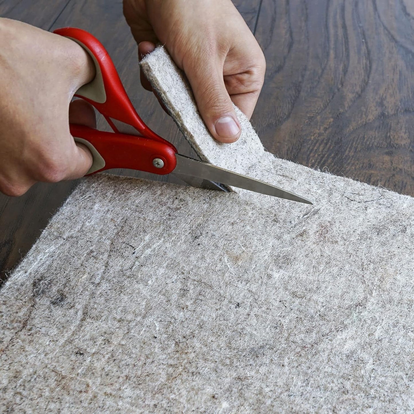 RUGPADUSA - Dual Surface - 5'3" x 7'6" - 1/8" Thick - Felt + Rubber - Non-Slip Backing Rug Pad - Adds Low-Profile Comfort and Protection