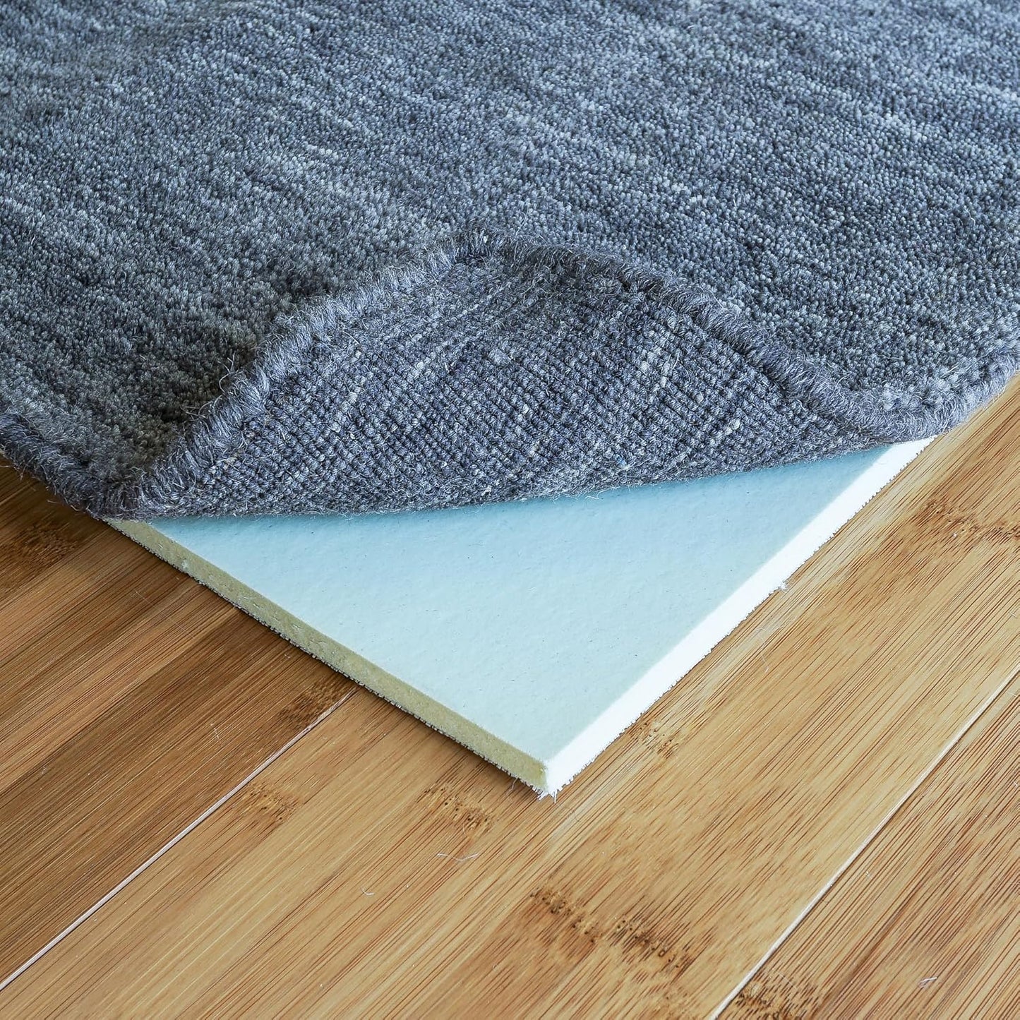 RUGPADUSA - Cloud Comfort Memory Foam - 8'x12' - 7/16" Thick - Luxurious Cushioned Rug Pad - Water Resistant