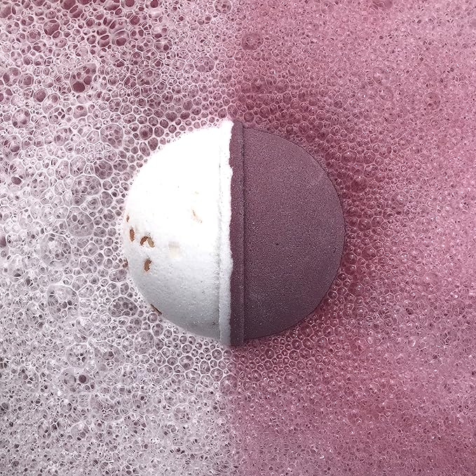 Bath Bomb with Surprise Size Ring Inside - Pink Himalayan Sea Salt Extra Large 10 oz. Bath Bombs with Jewelry - Hand Made in USA - Perfect for Spa & Bubble Bath. Great Gift for Birthday, Mothers Day