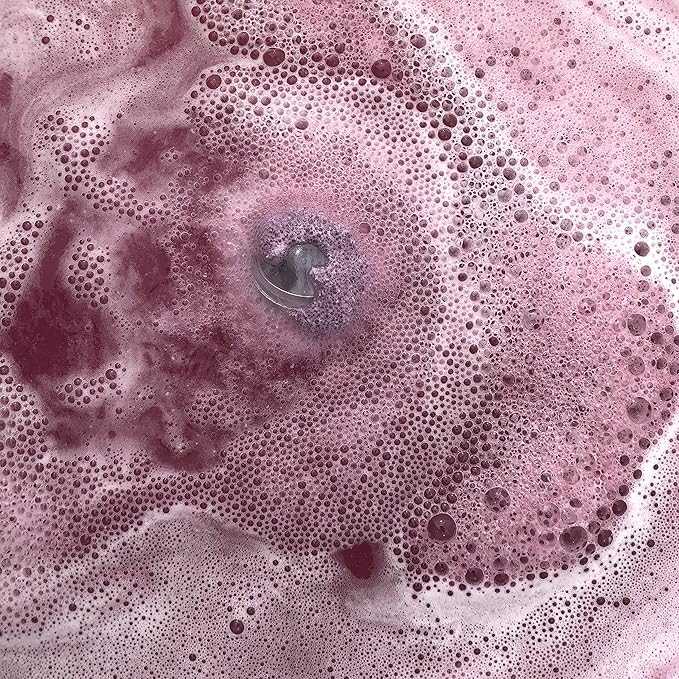 Bath Bomb with Surprise Size Ring Inside - Pink Himalayan Sea Salt Extra Large 10 oz. Bath Bombs with Jewelry - Hand Made in USA - Perfect for Spa & Bubble Bath. Great Gift for Birthday, Mothers Day